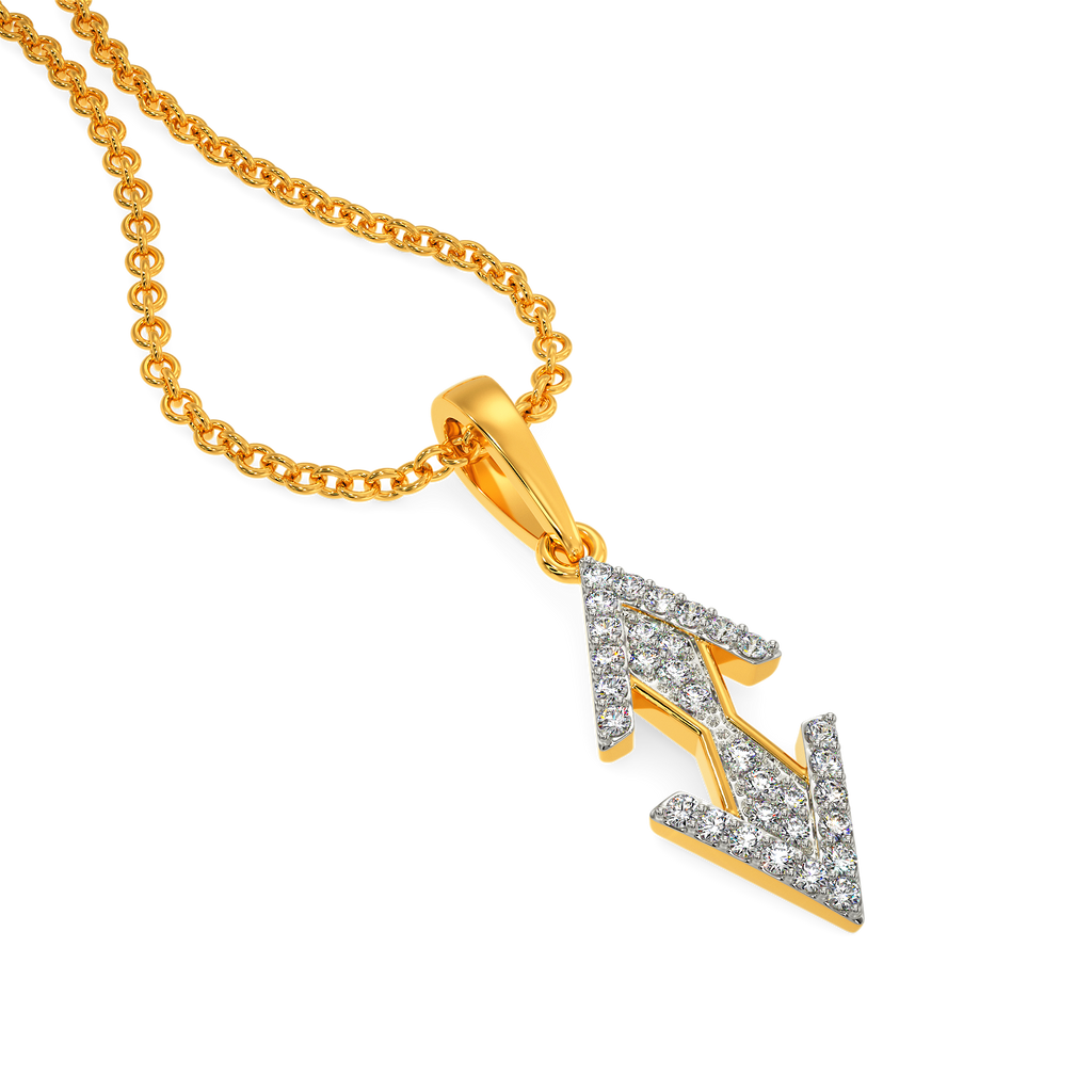 Net Craze Diamond Pendants