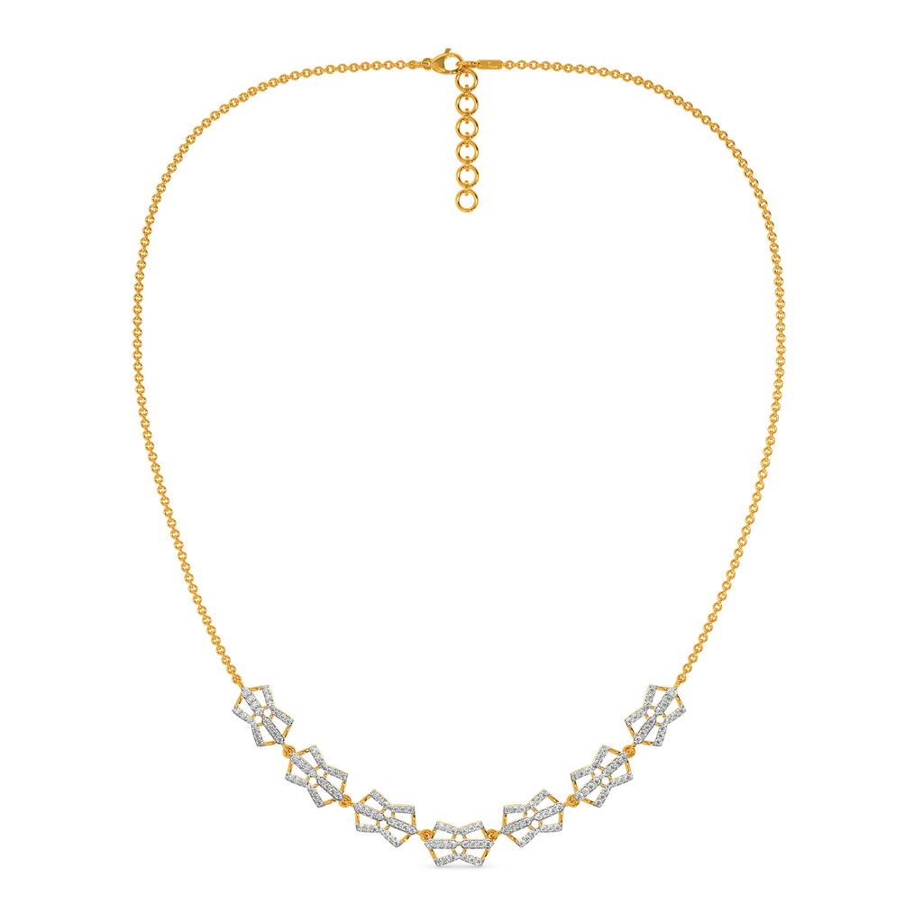 Trend in Net Diamond Necklaces