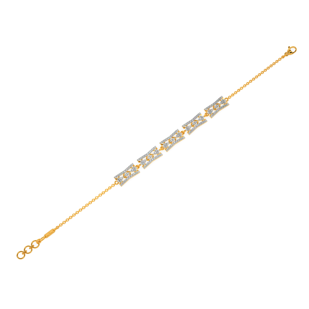 Net Effect Diamond Bracelets