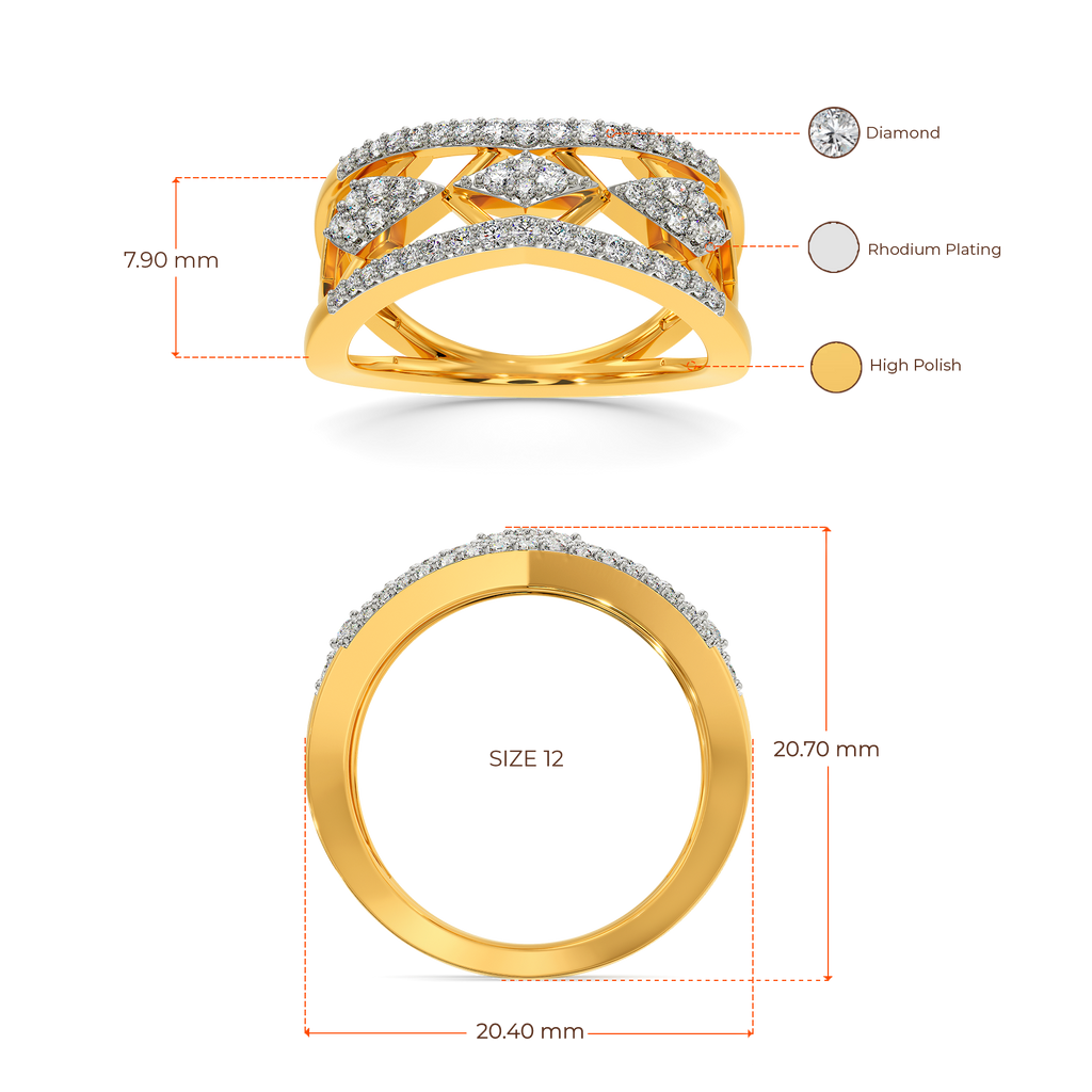 Net Effect Diamond Rings image