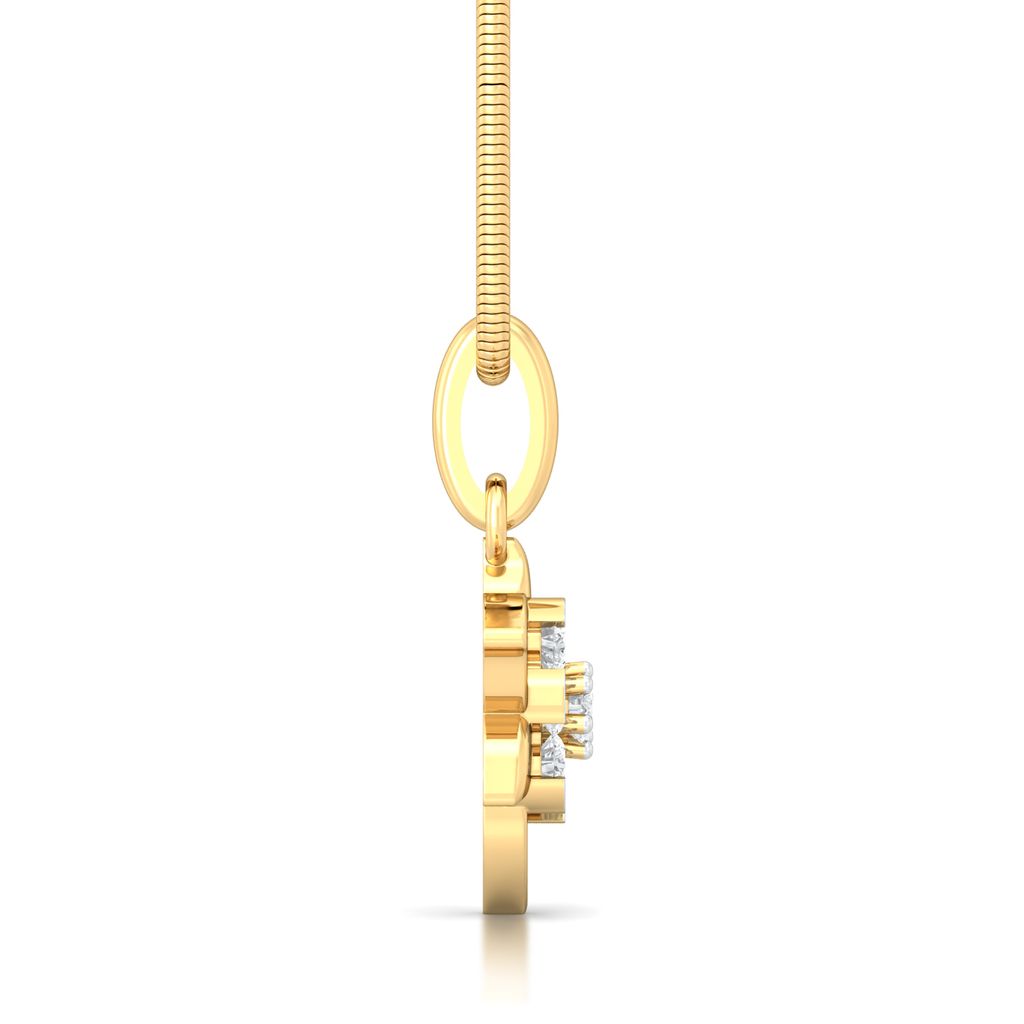 Star Belle Diamond Pendants