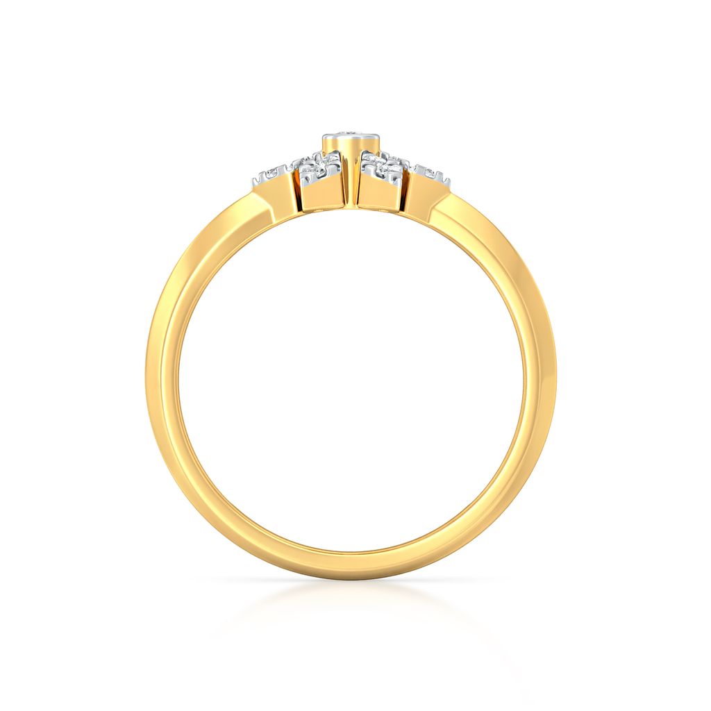 Crochet Cluster Diamond Rings image