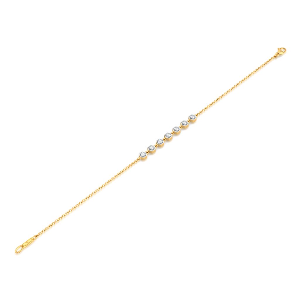 Dots and Diamonds Diamond Bracelets