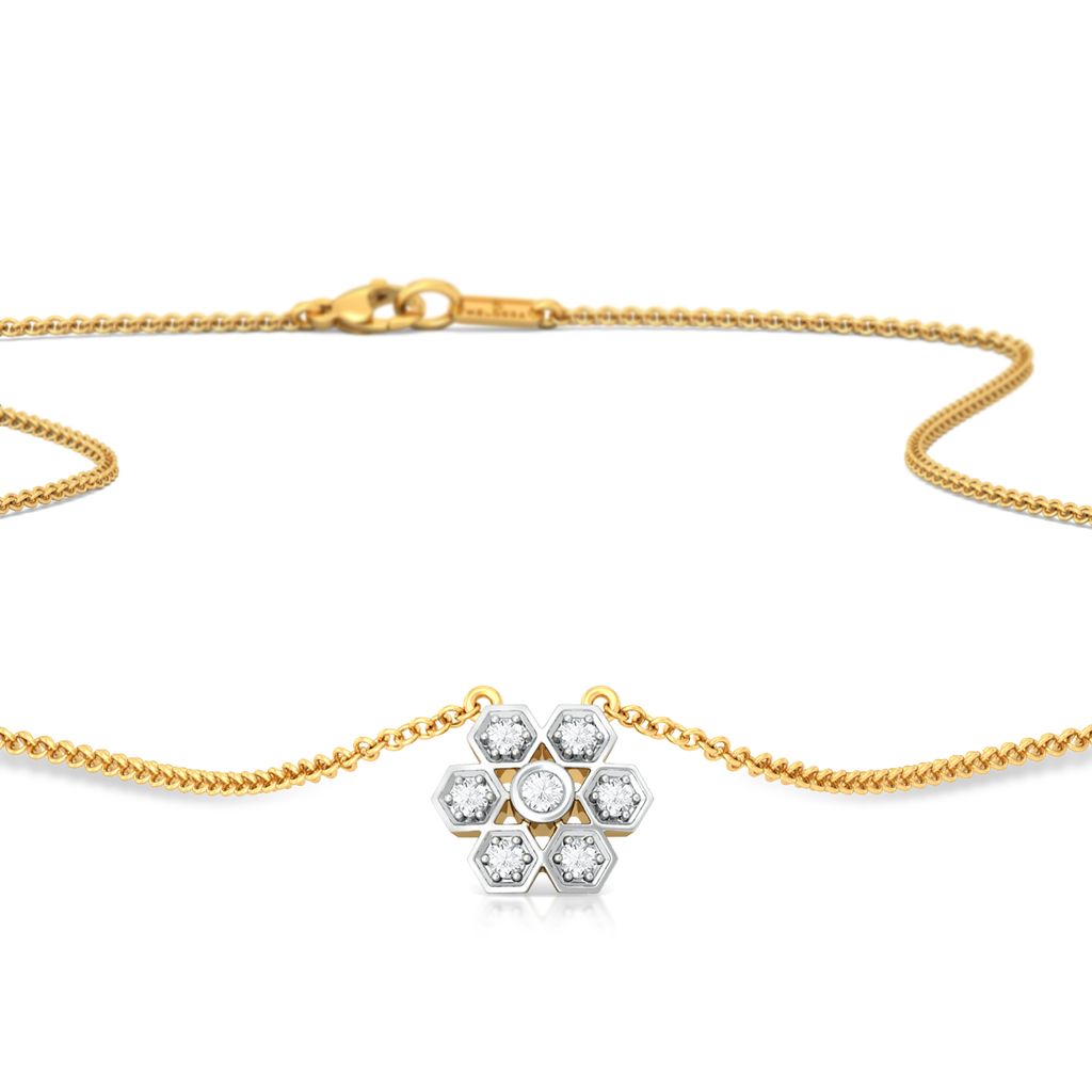 Dots and Diamonds Diamond Necklaces