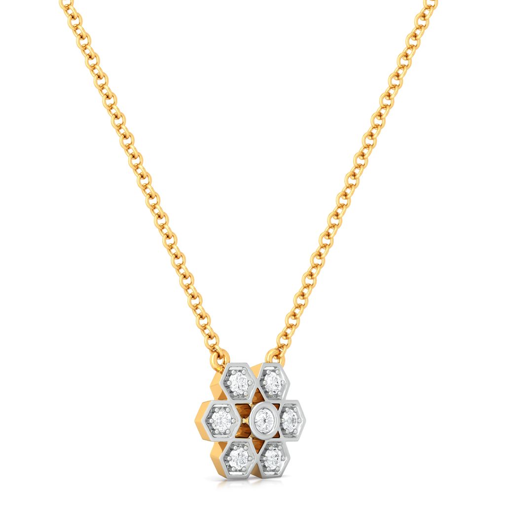 Dots and Diamonds Diamond Necklaces