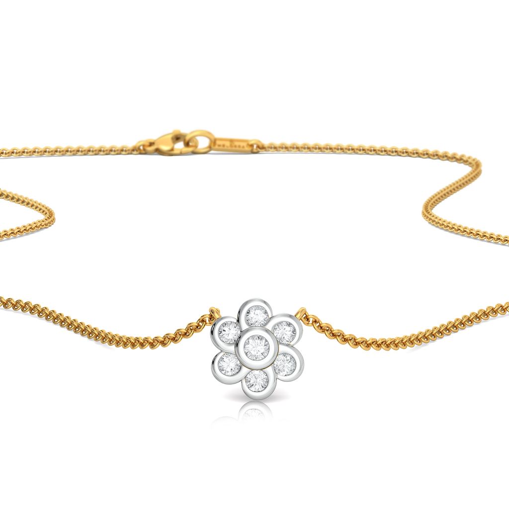 Topsy Curvy Diamond Necklaces