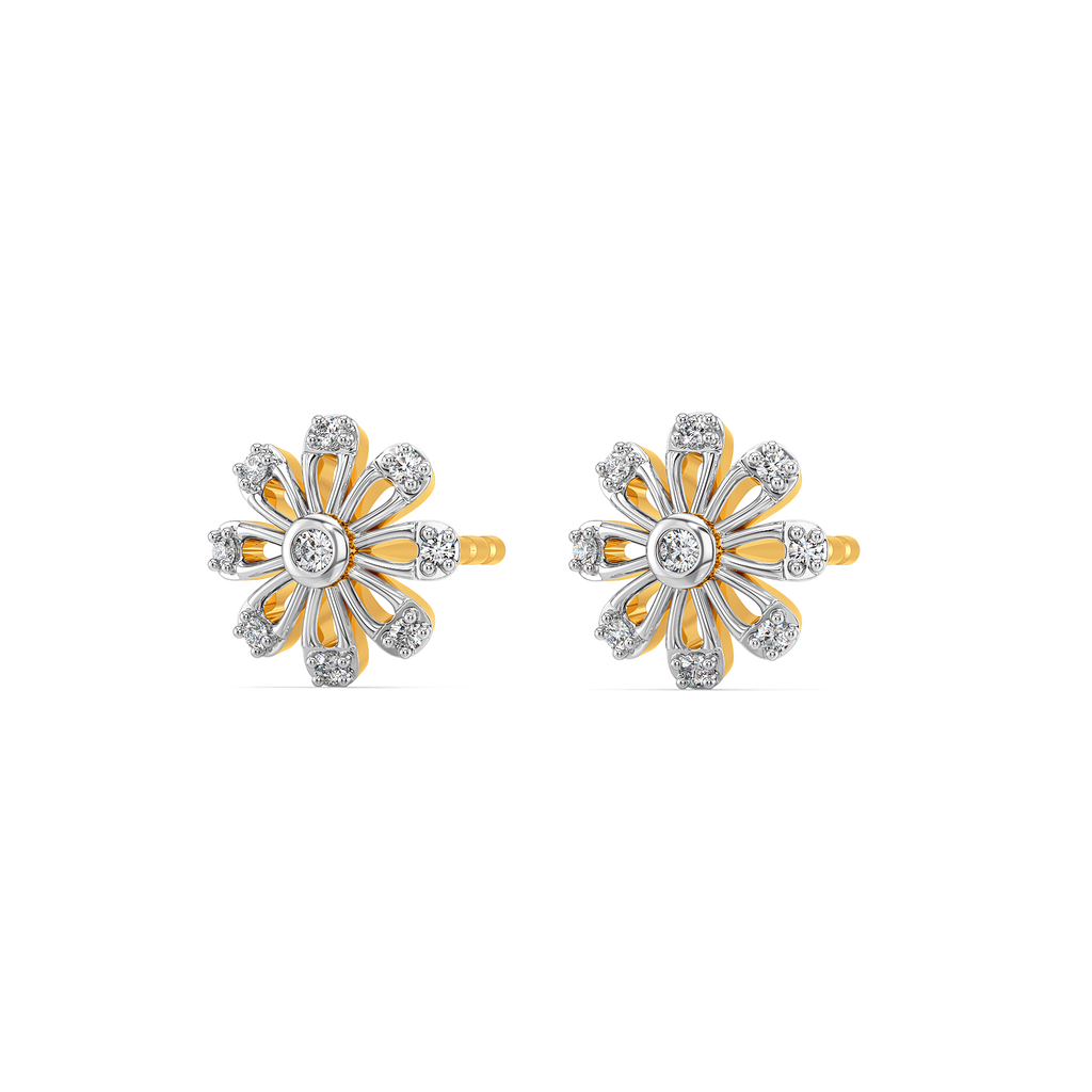 Garden Charm Diamond Earrings