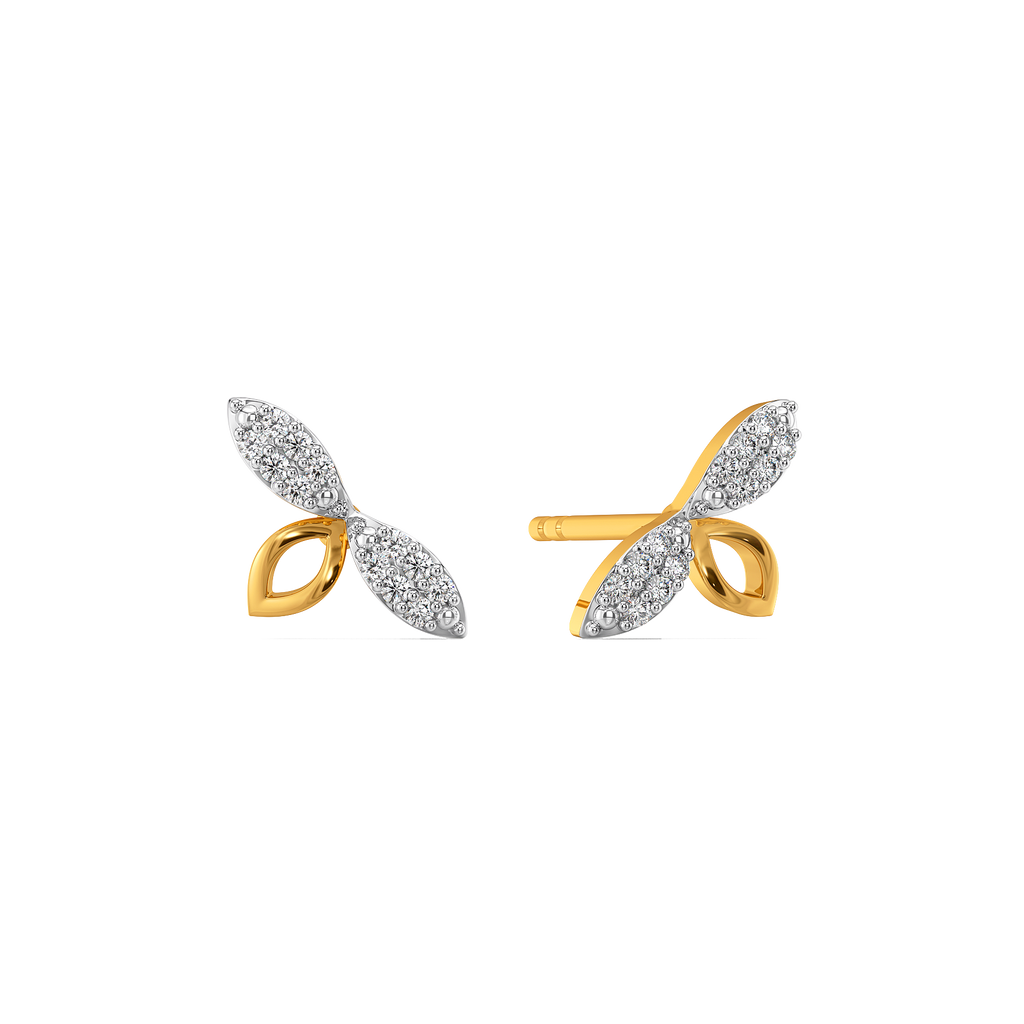 Twist of Sparkle Diamond Earrings