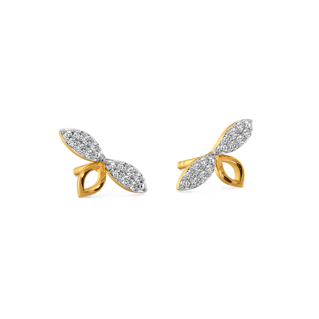 Twist of Sparkle Diamond Earrings