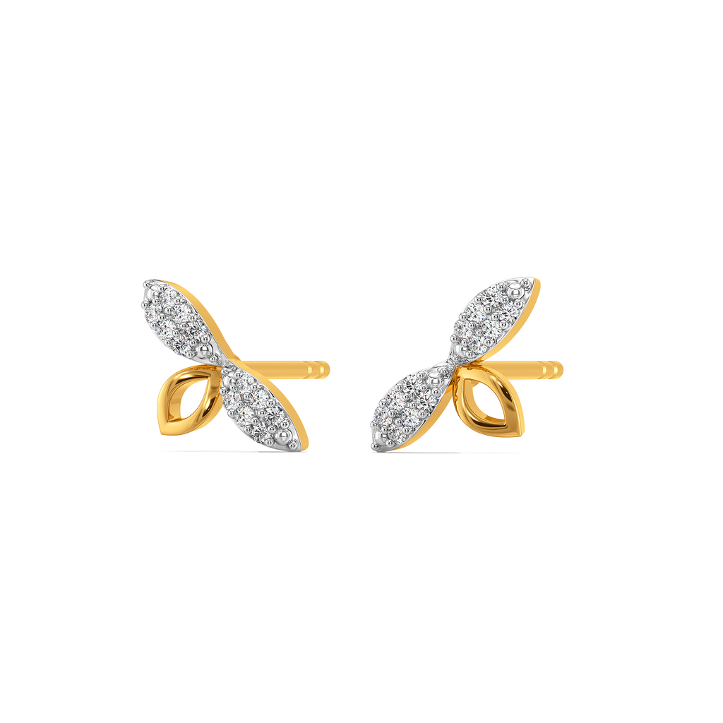 Twist of Sparkle Diamond Earrings