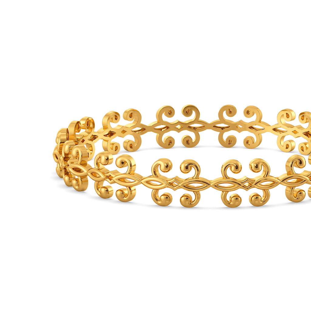 Golden Vows Gold Bangles