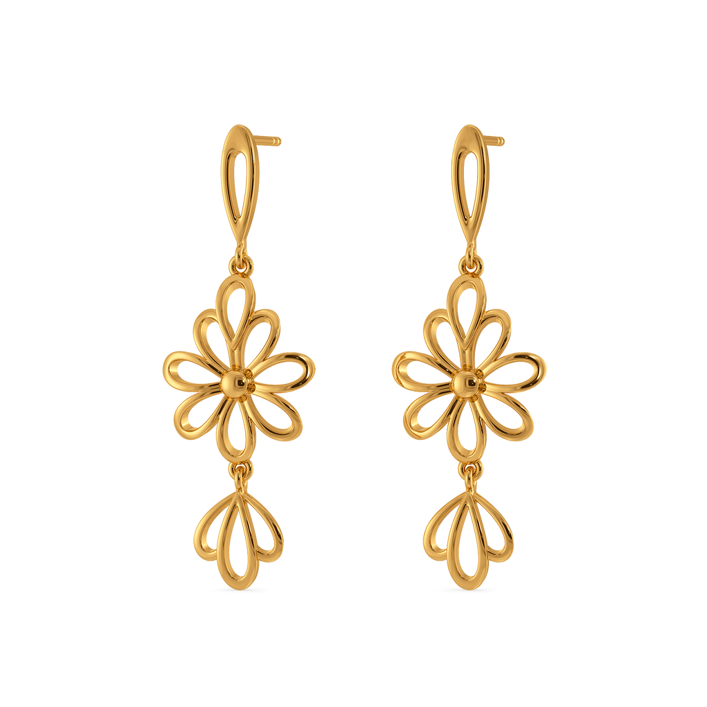 From Vows to Forever Gold Earrings