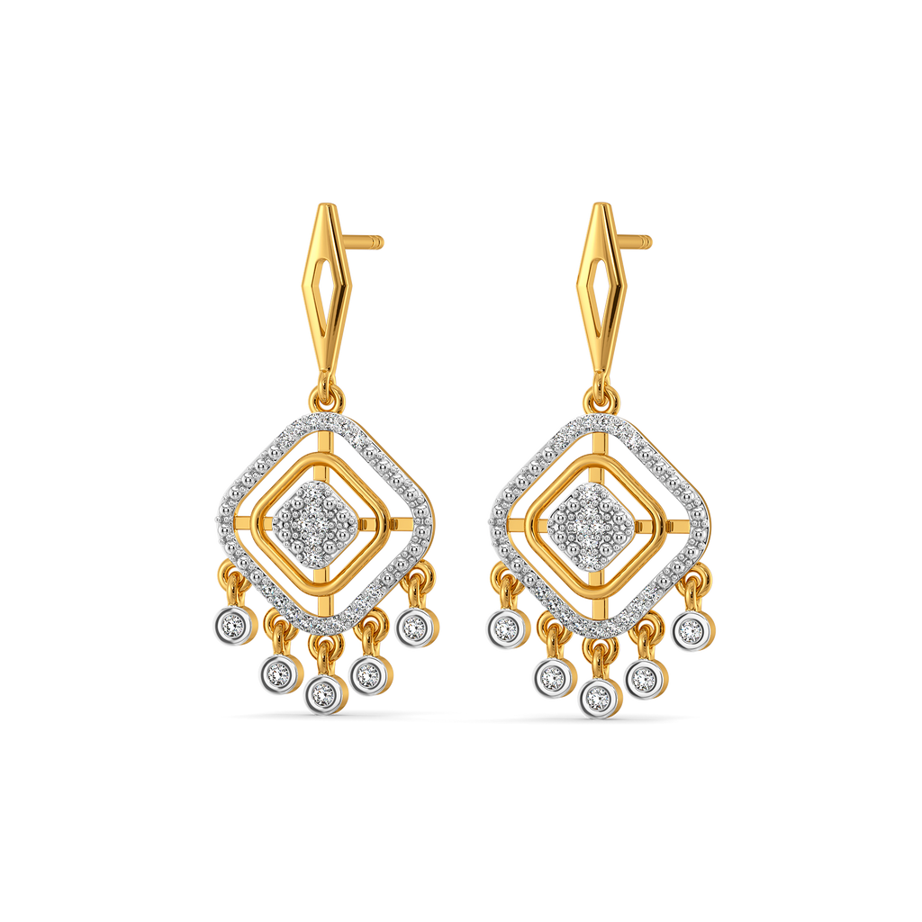 Your Wedding Tale Diamond Earrings