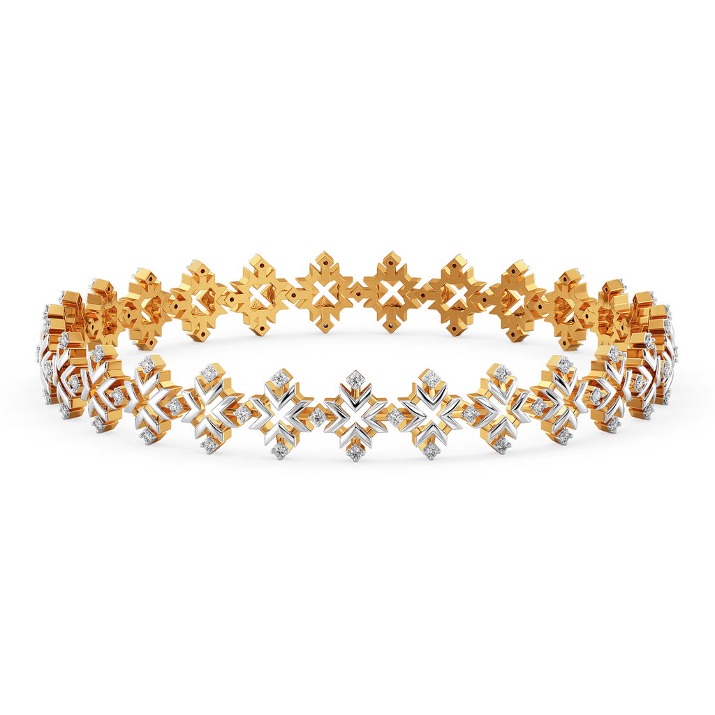 Glow of New Beginnings Diamond Bangles