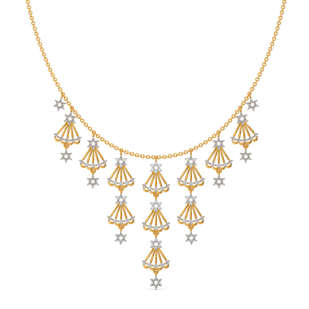 Bridal Beauty Diamond Necklaces