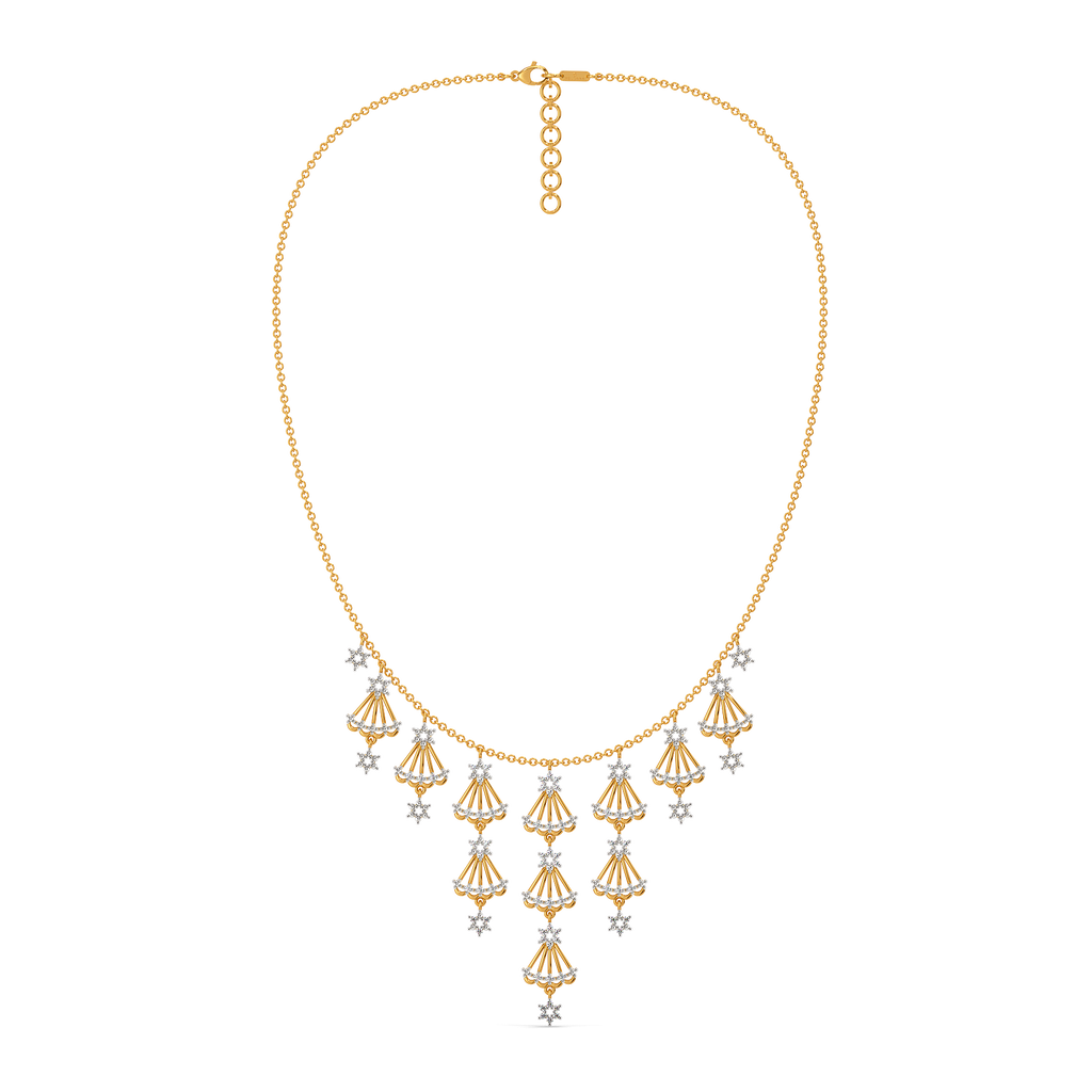 Bridal Beauty Diamond Necklaces