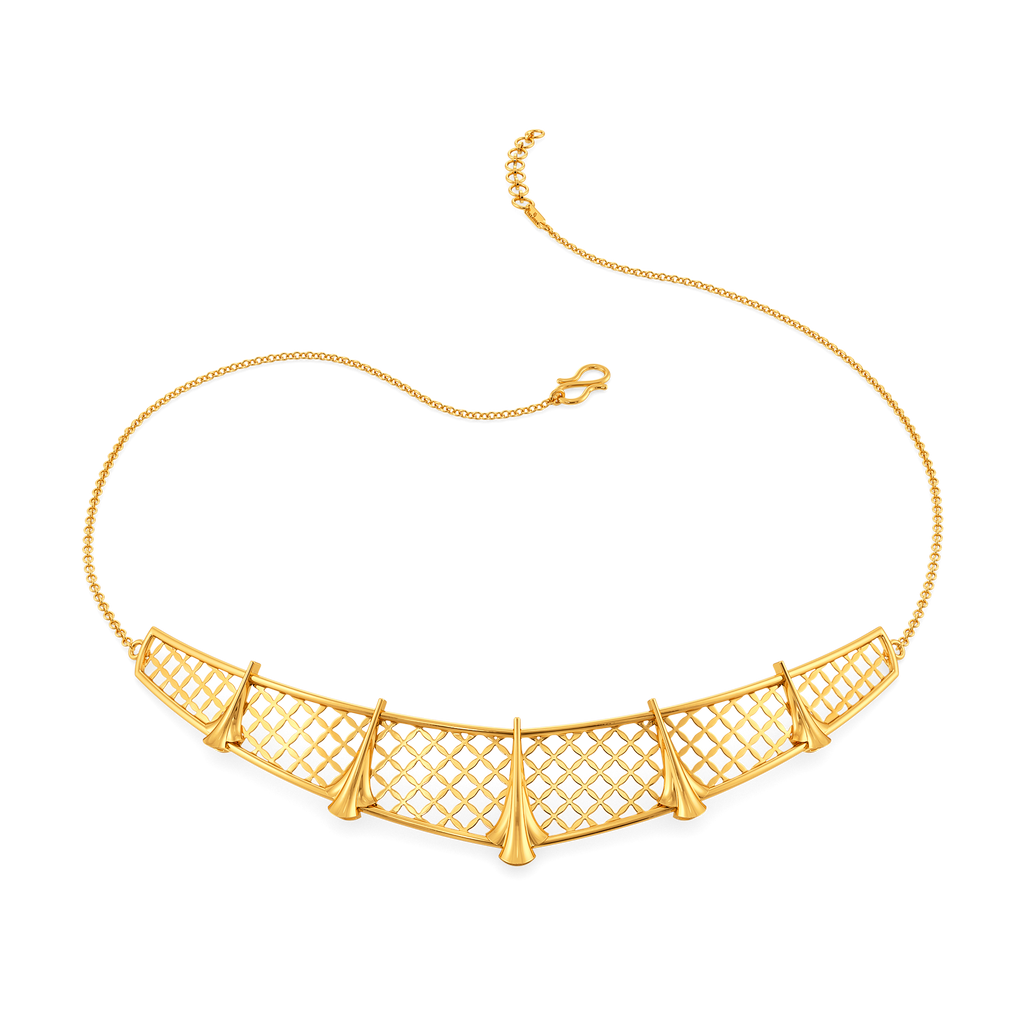 Vow Weave Gold Necklaces