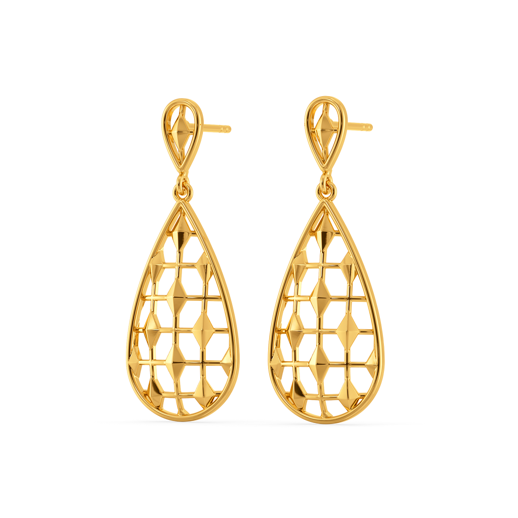 Made for Wedding Moments Gold Earrings