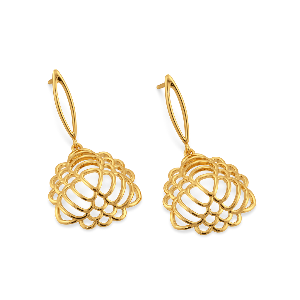 Eternal Vows Gold Earrings
