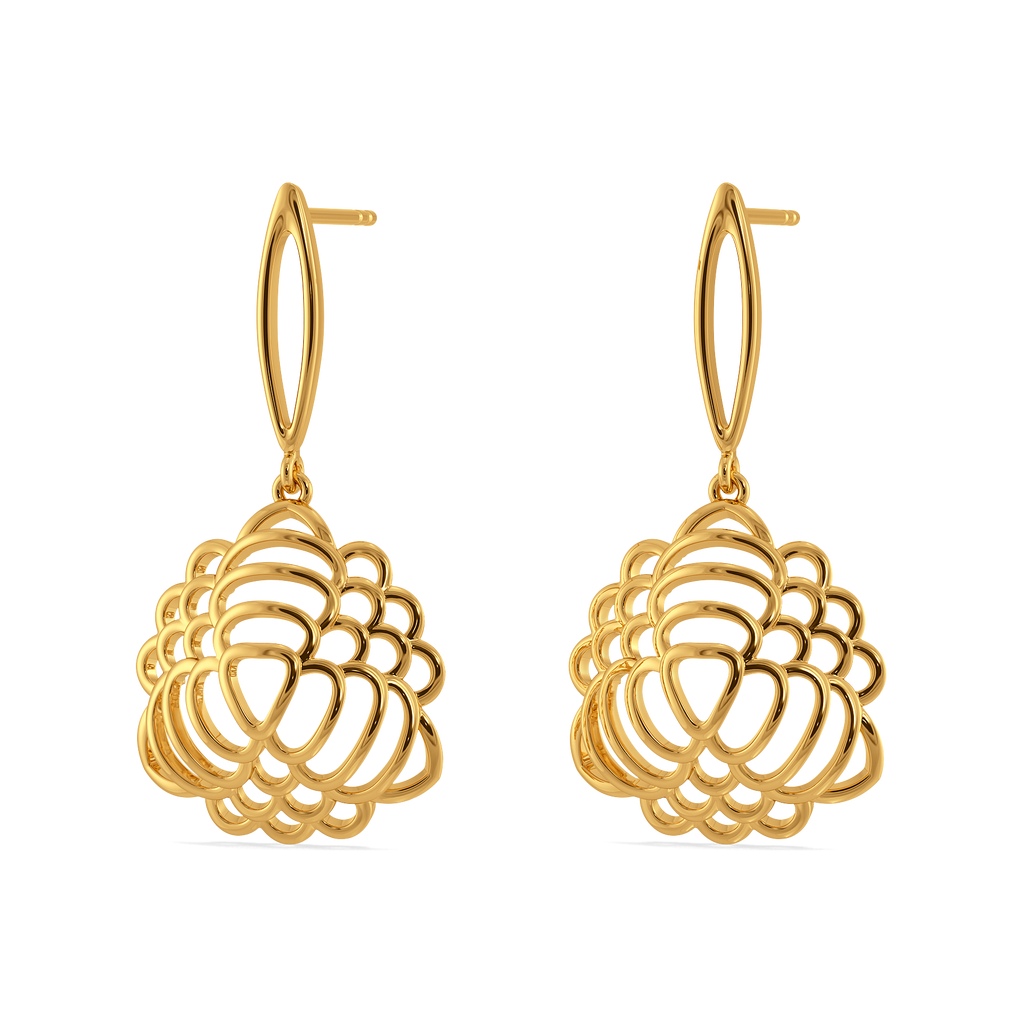 Eternal Vows Gold Earrings