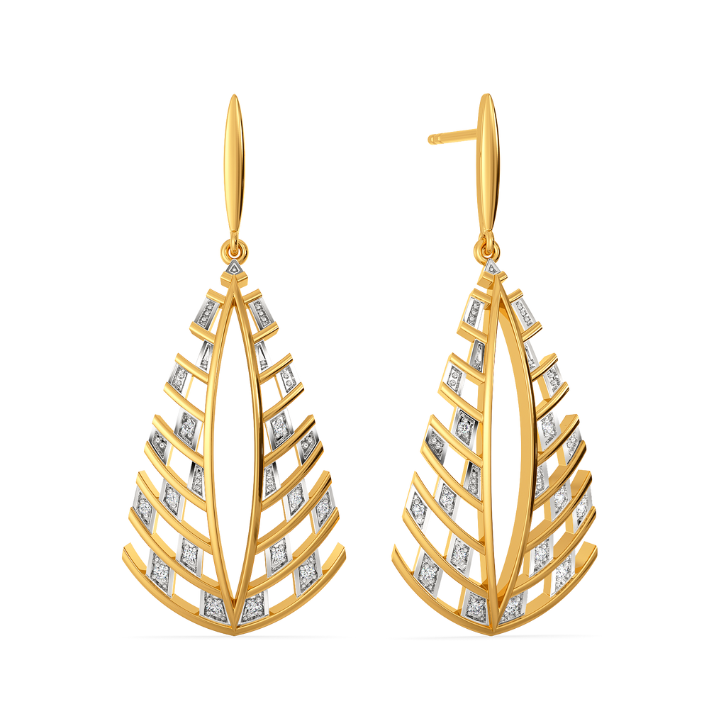 Classic Wedding Story Diamond Earrings