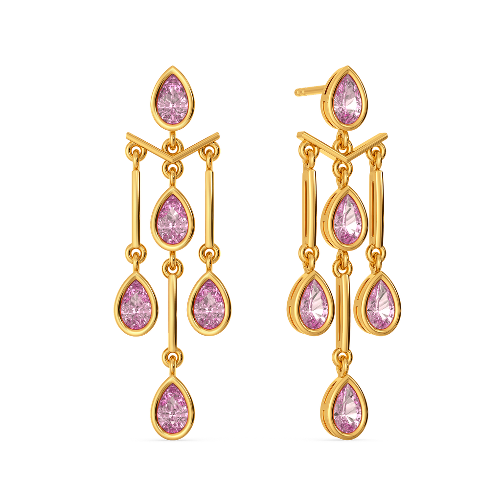 Pink Moments Gemstone Earrings