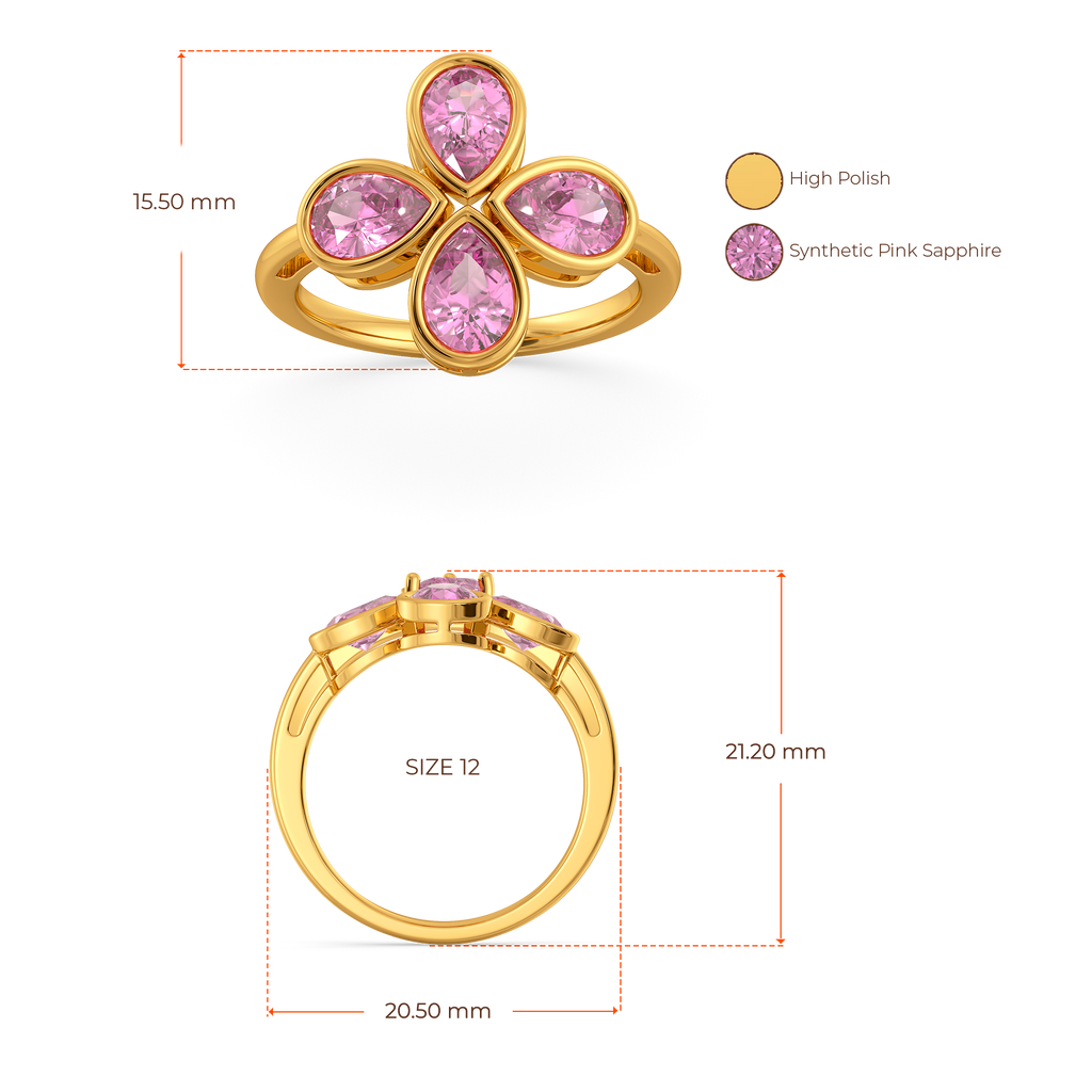 Pink Moments Gemstone Rings image