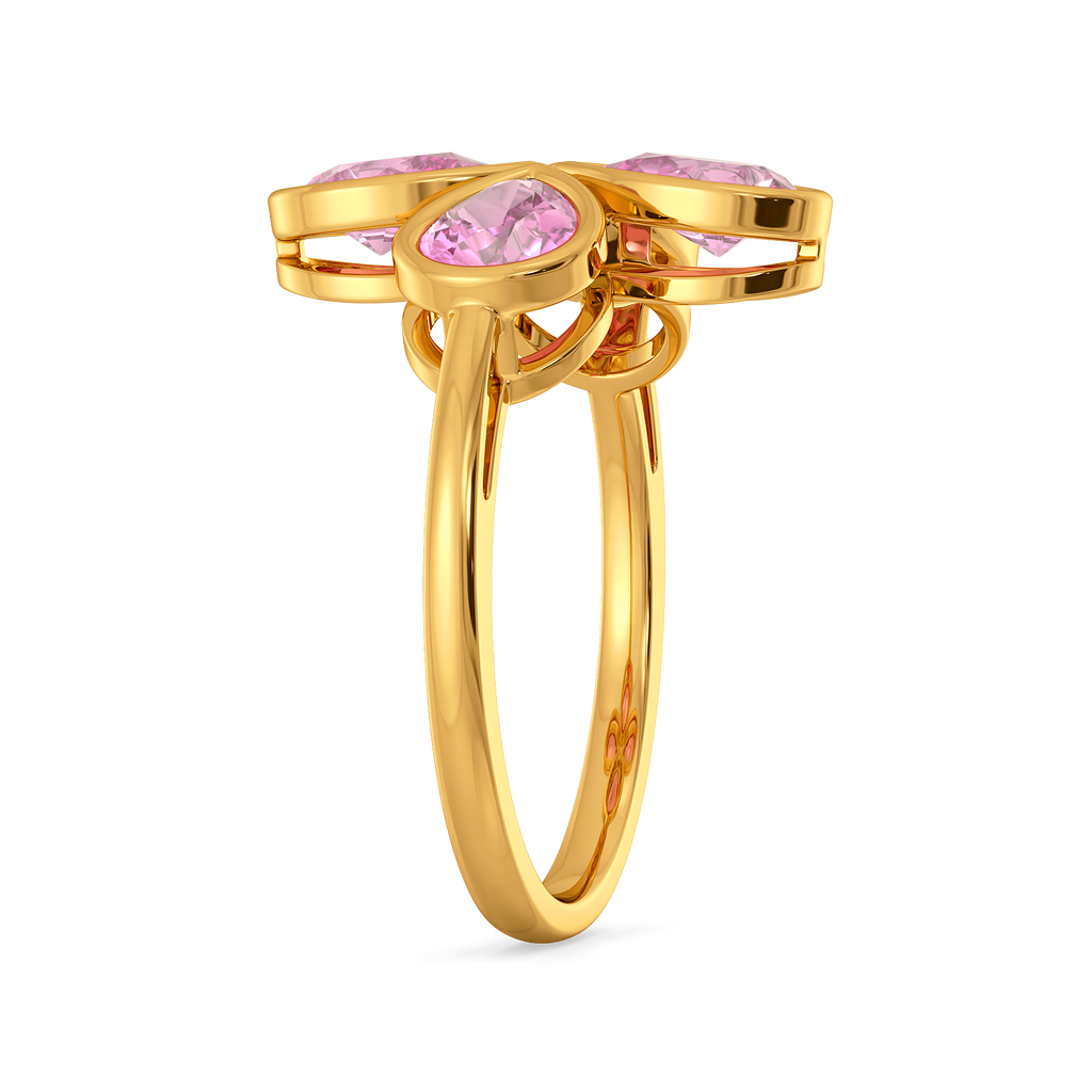 Pink Moments Gemstone Rings image