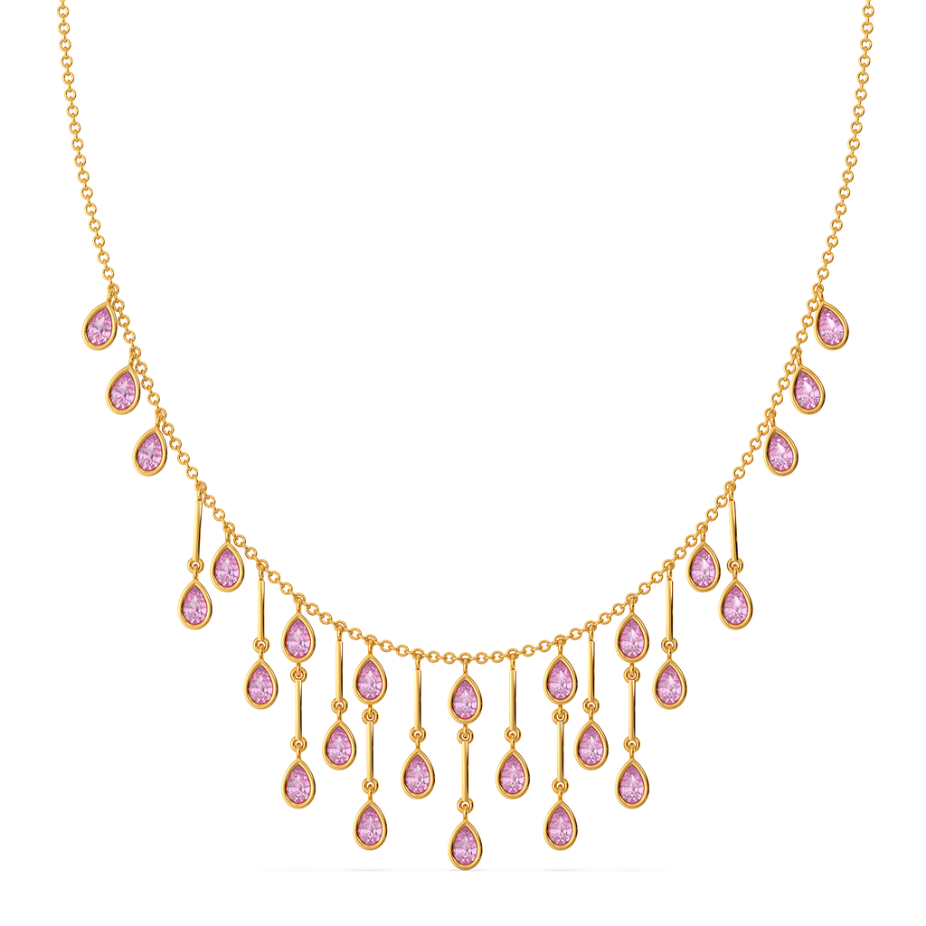 Pink Moments Gemstone Necklaces