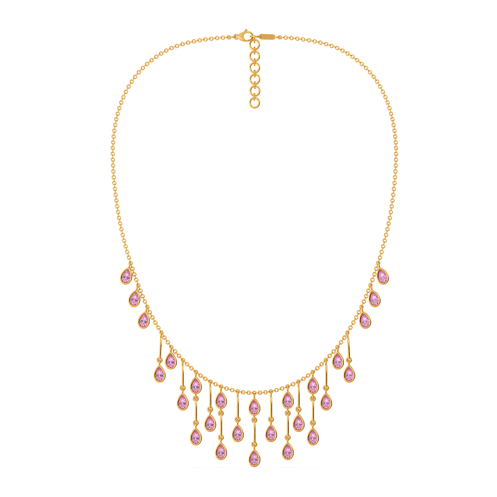 Pink Moments Gemstone Necklaces