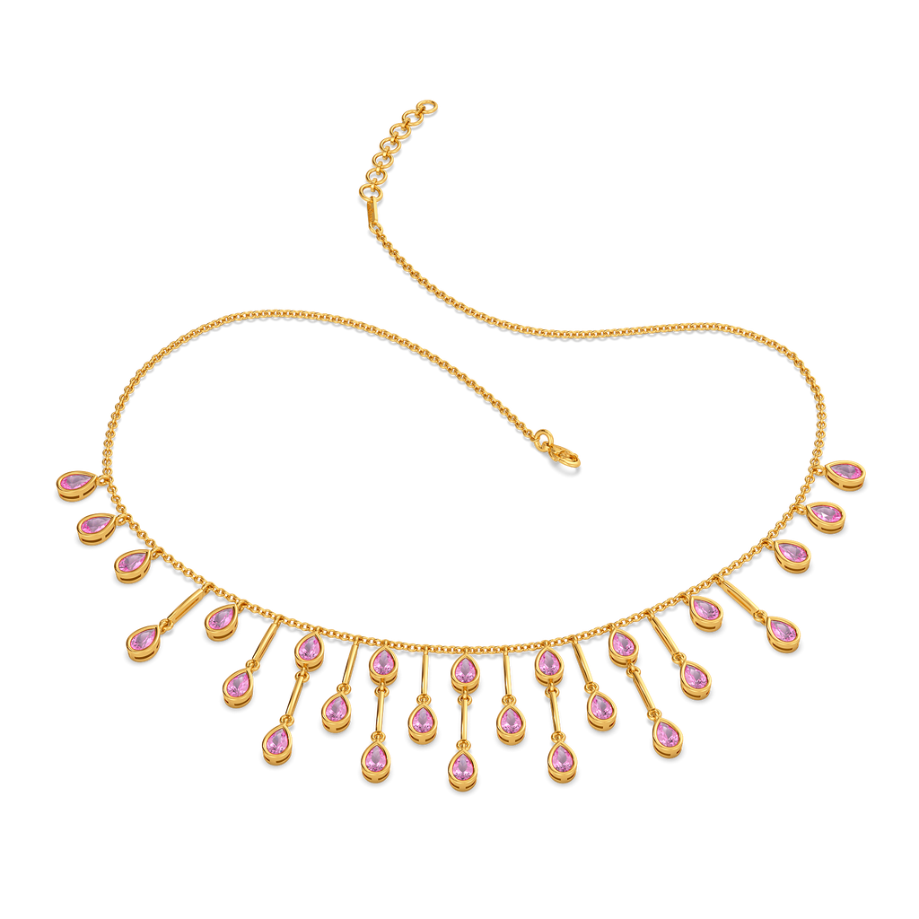 Pink Moments Gemstone Necklaces