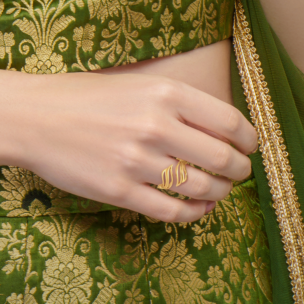 Forever Starts Here Gold Rings alternate view 1