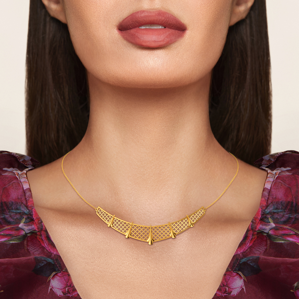 Vow Weave Gold Necklaces