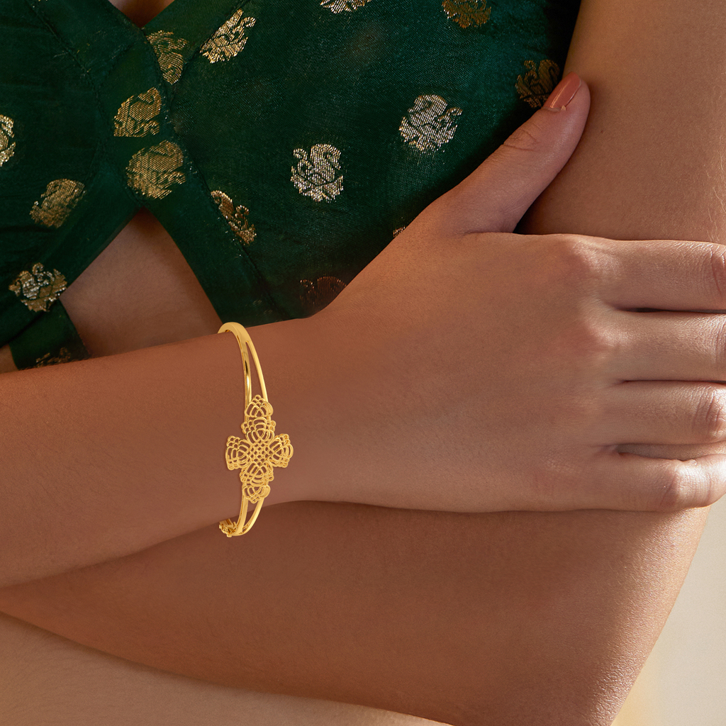Eternal Vows Gold Bangles