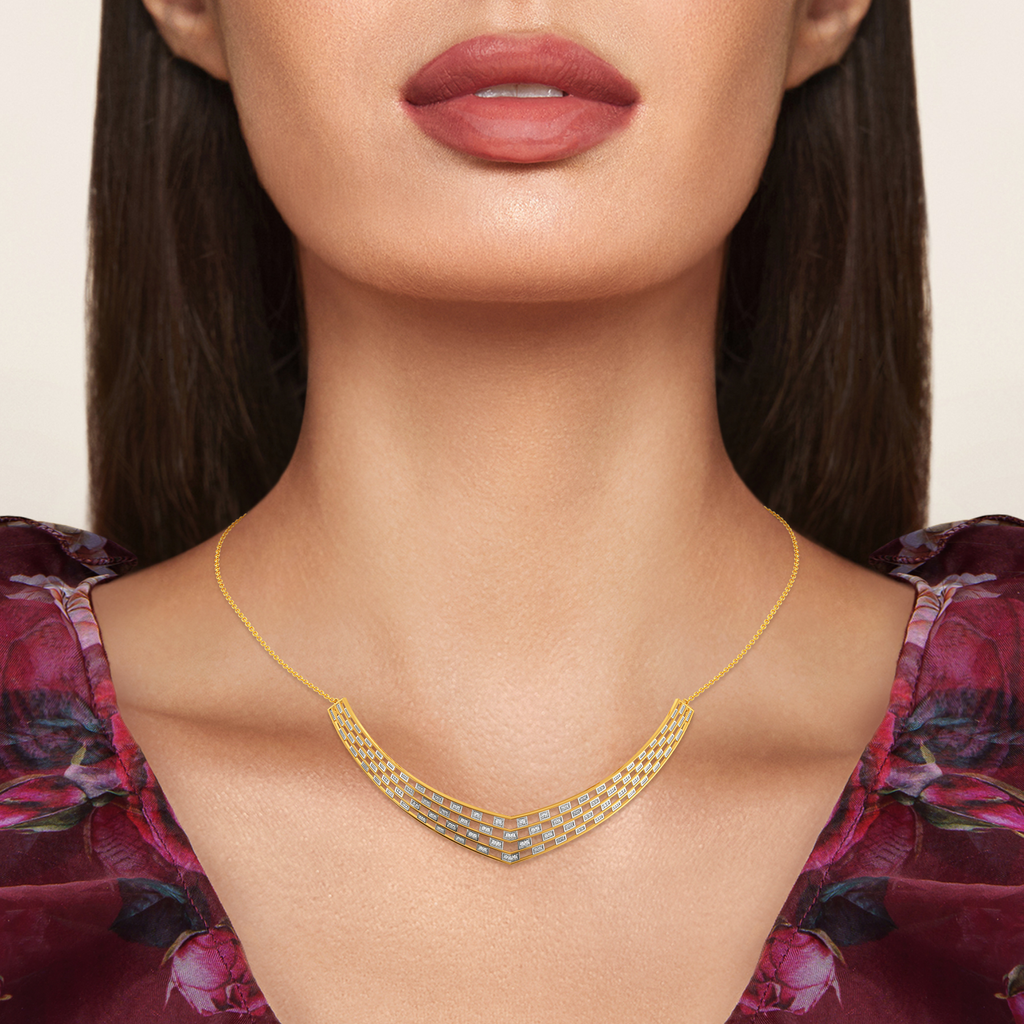 Classic Wedding Story Diamond Necklaces