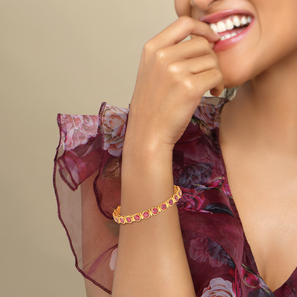 Forever in Every Detail Gemstone Bangles