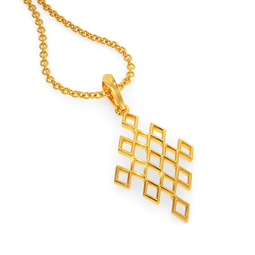 Fall For Nets Gold Pendants