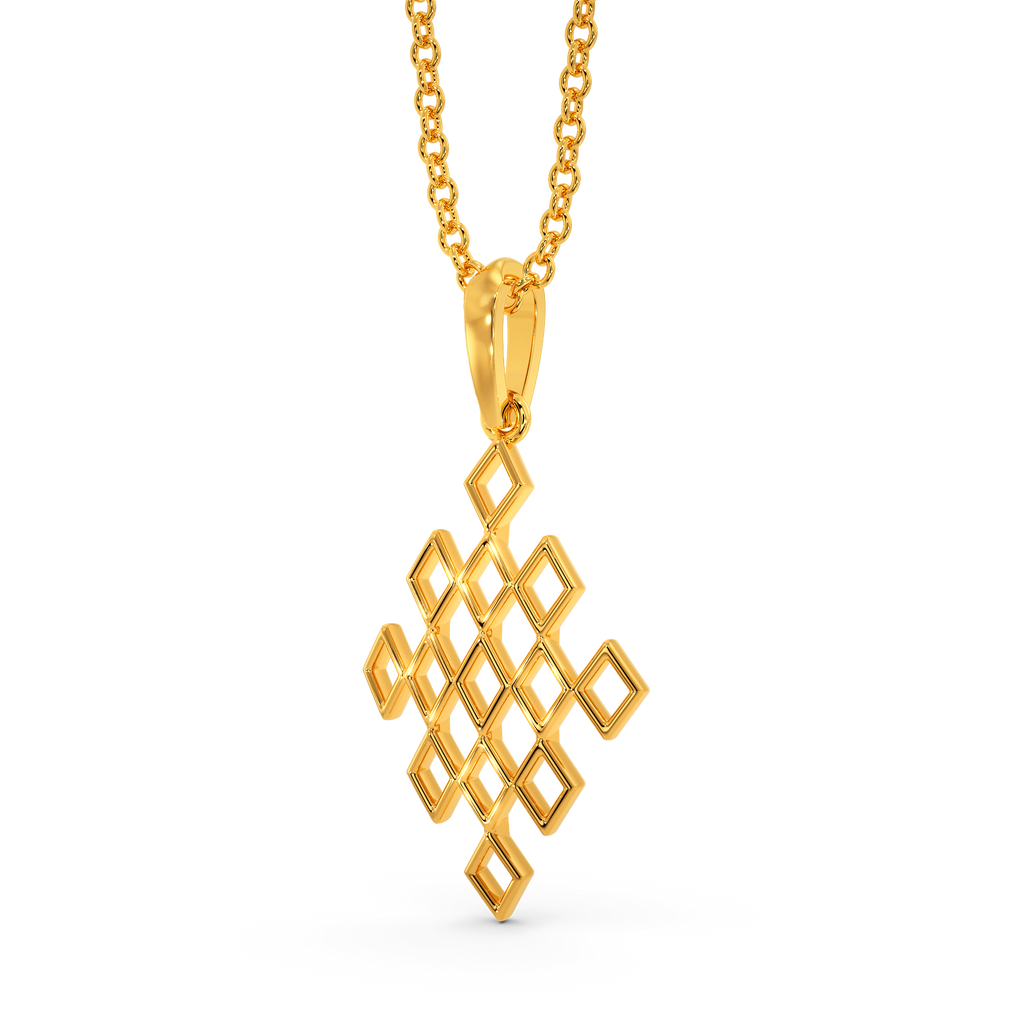 Fall For Nets Gold Pendants