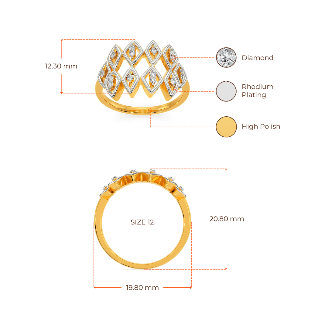 Net World Diamond Rings image