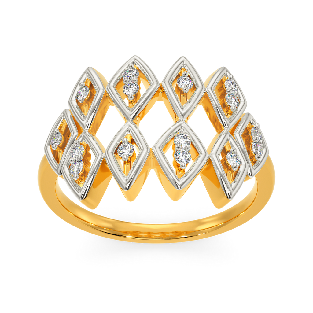Net World Diamond Rings