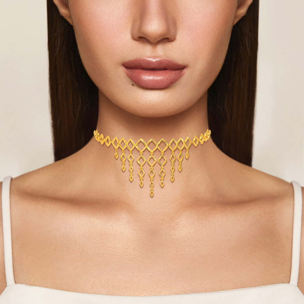 Shadow Gold Necklaces