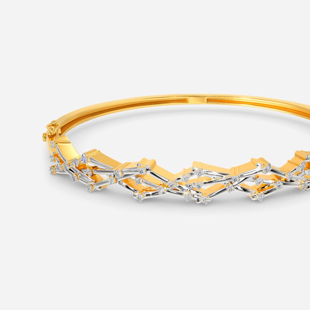 Binge on Bling Diamond Bangles