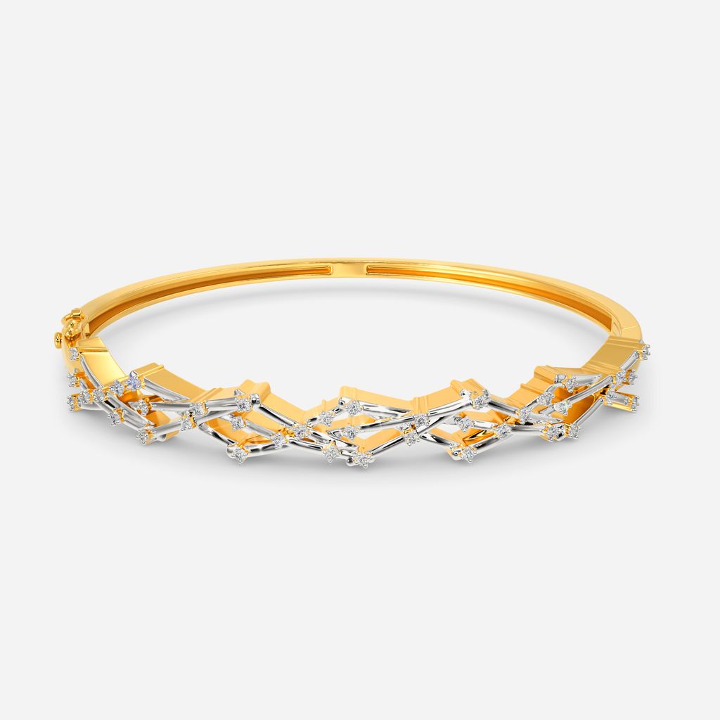 Binge on Bling Diamond Bangles