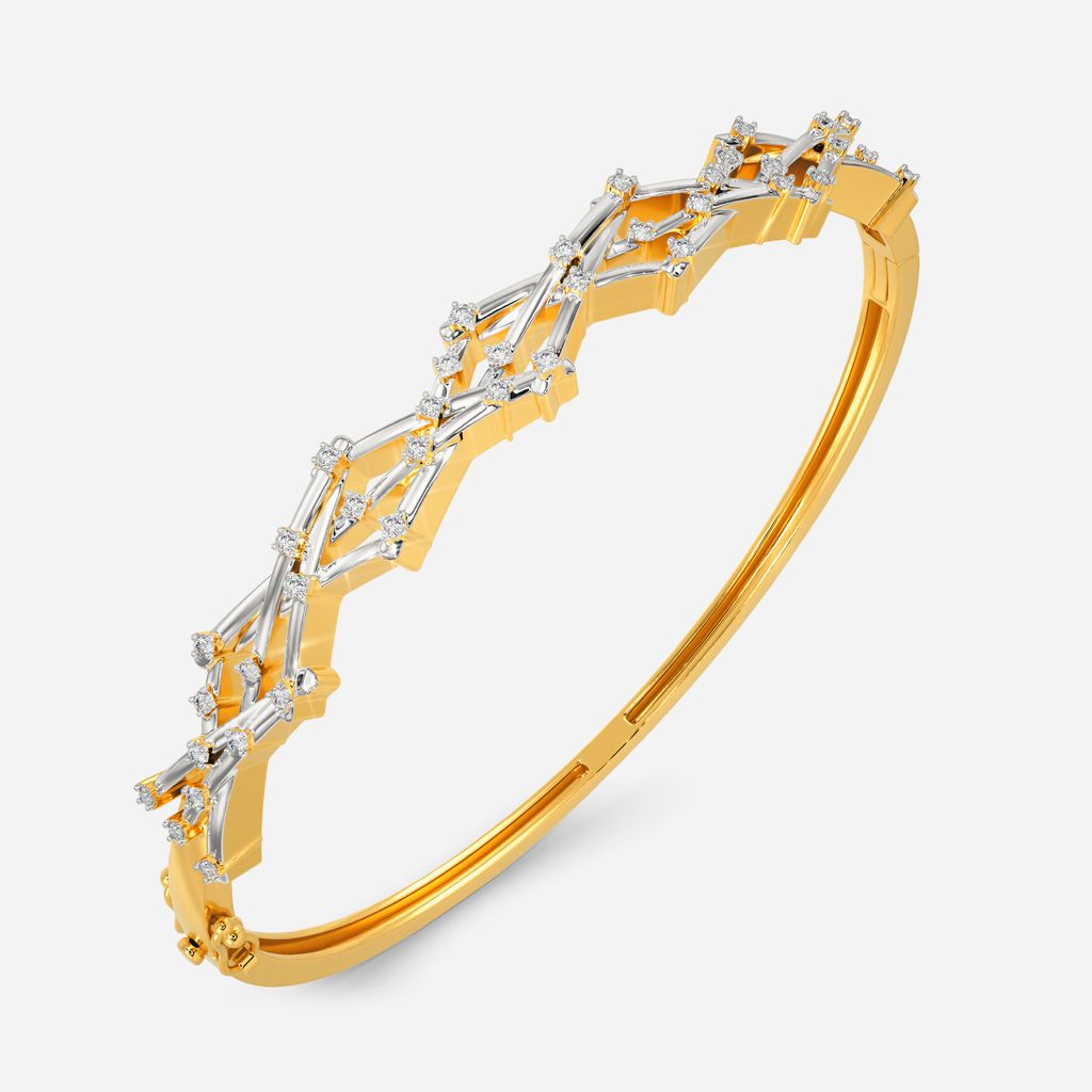 Binge on Bling Diamond Bangles