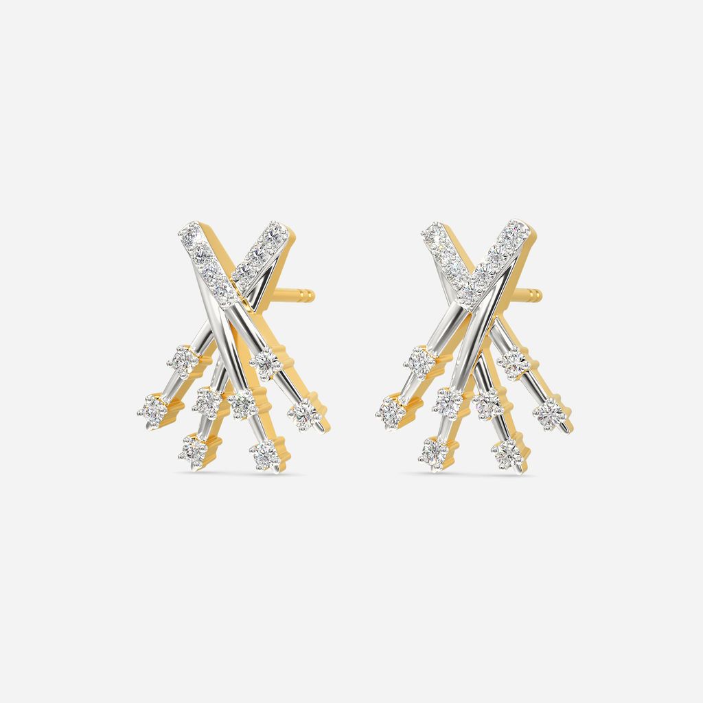 Binge on Bling Diamond Earrings