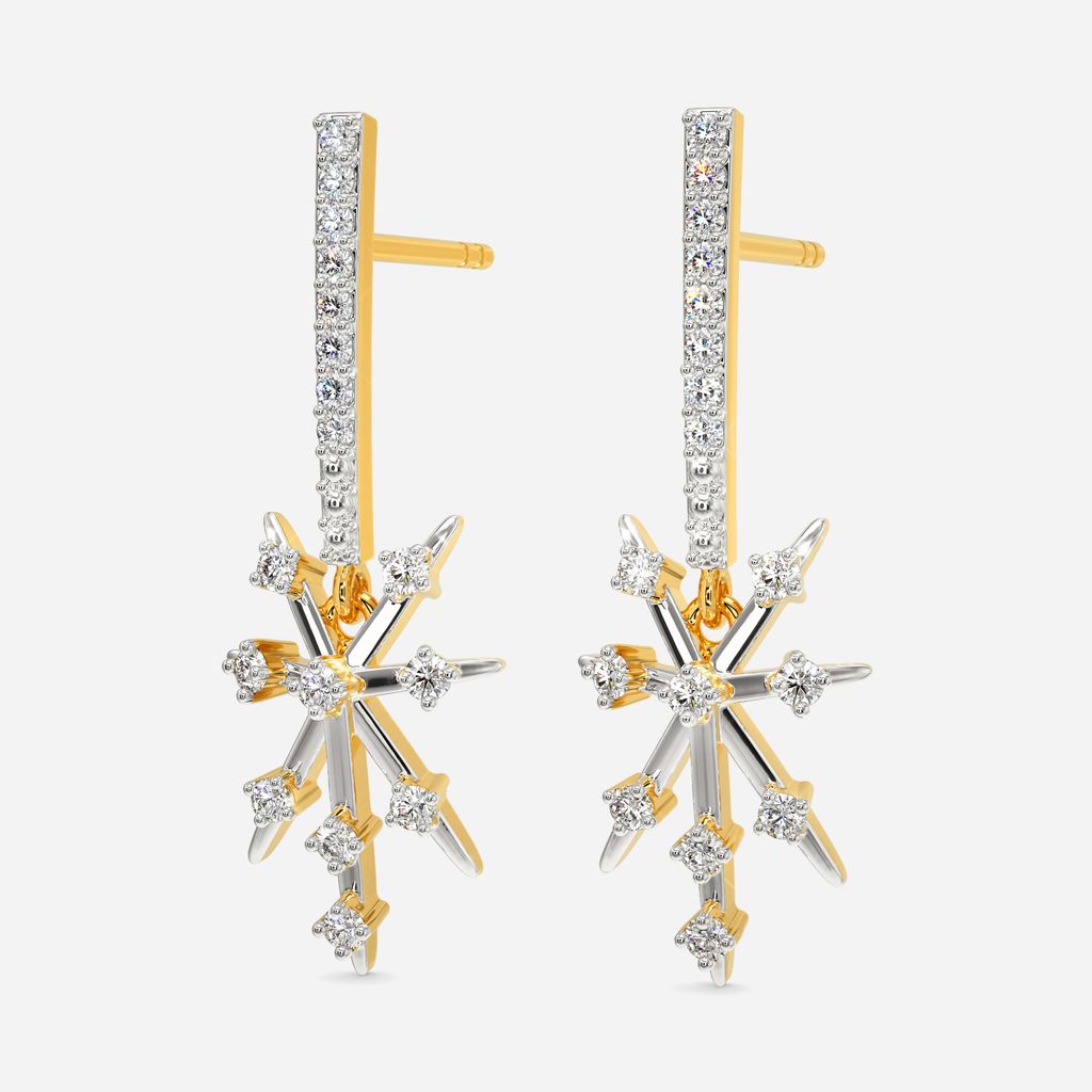 Groove to Glitter Diamond Earrings