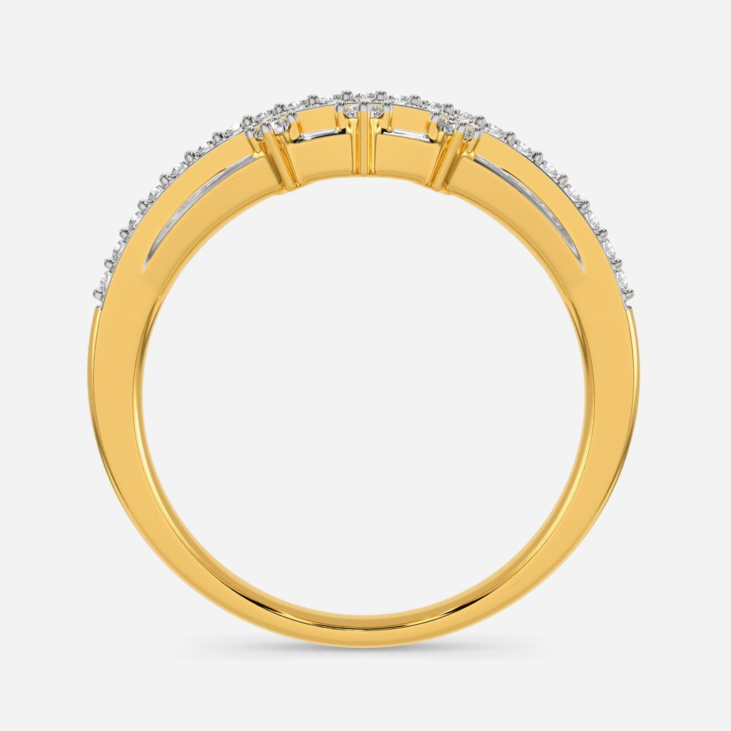 Glitzy Evening Diamond Rings image