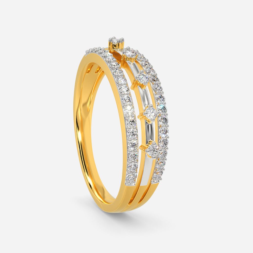 Dazzling Night Diamond Rings image