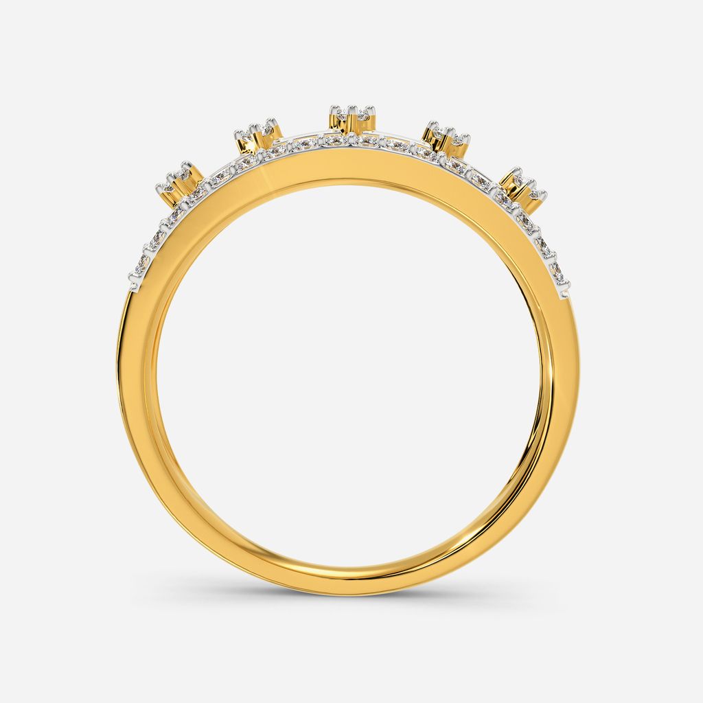Dazzling Night Diamond Rings image
