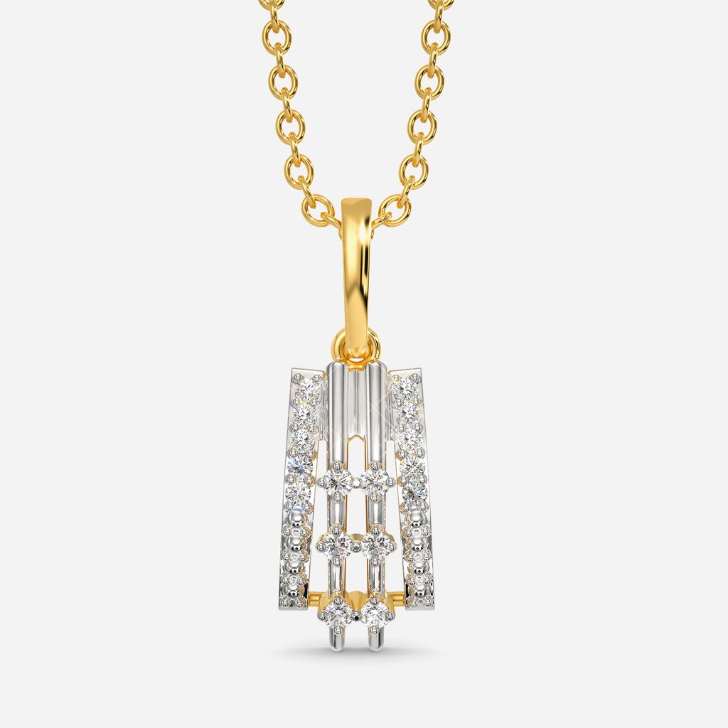 Dazzling Night Diamond Pendants
